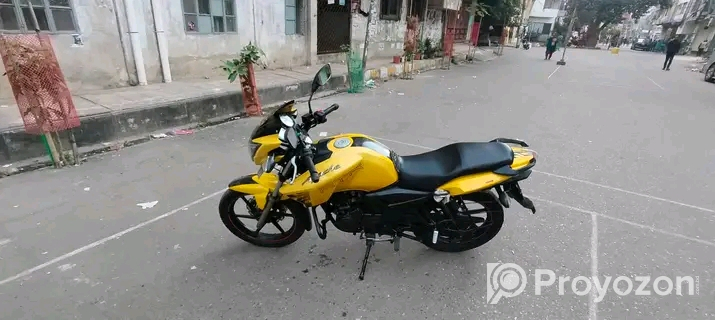 RTR 160 cc yollow bike for sell
