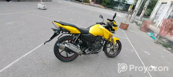 RTR 160 cc yollow bike for sell