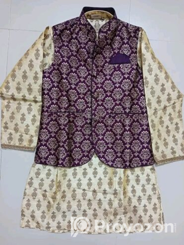 Indian Panjabi with Koti (For Baby)