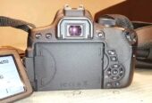 Canon 750d used but totally condition for sell