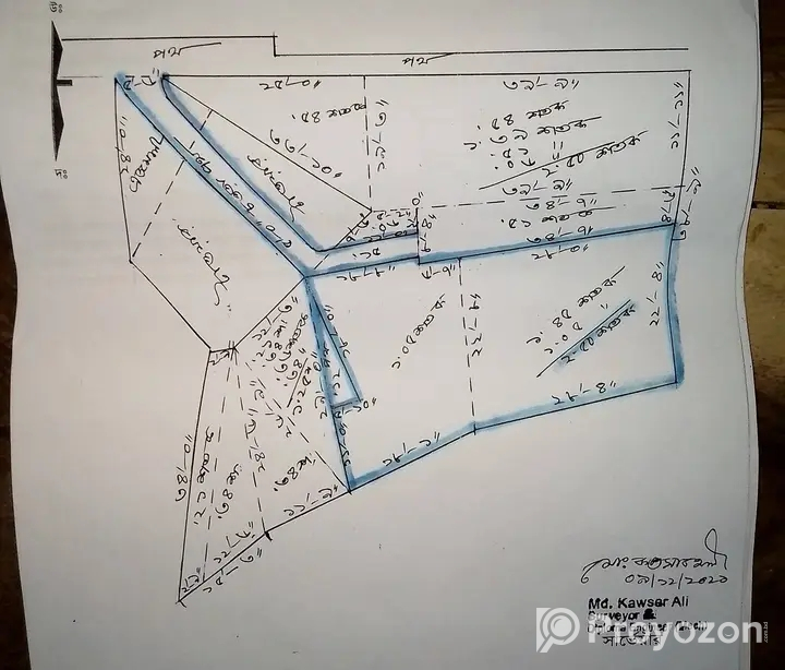 বাড়িসহ জমি বিক্রয় হবে