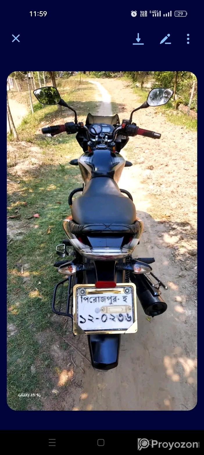 ডিসকভার ১২৫ ডেক্স ডিজিটাল মিটার