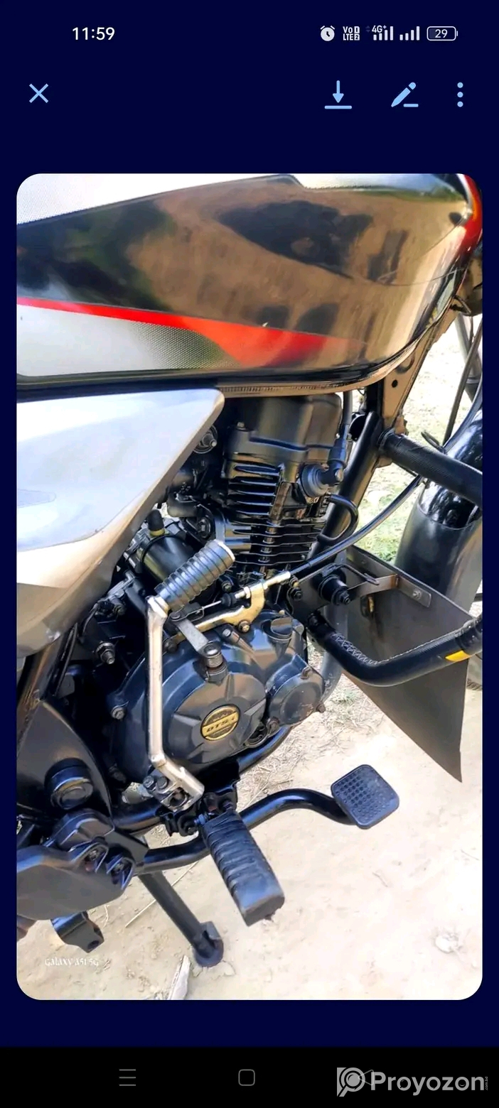 ডিসকভার ১২৫ ডেক্স ডিজিটাল মিটার