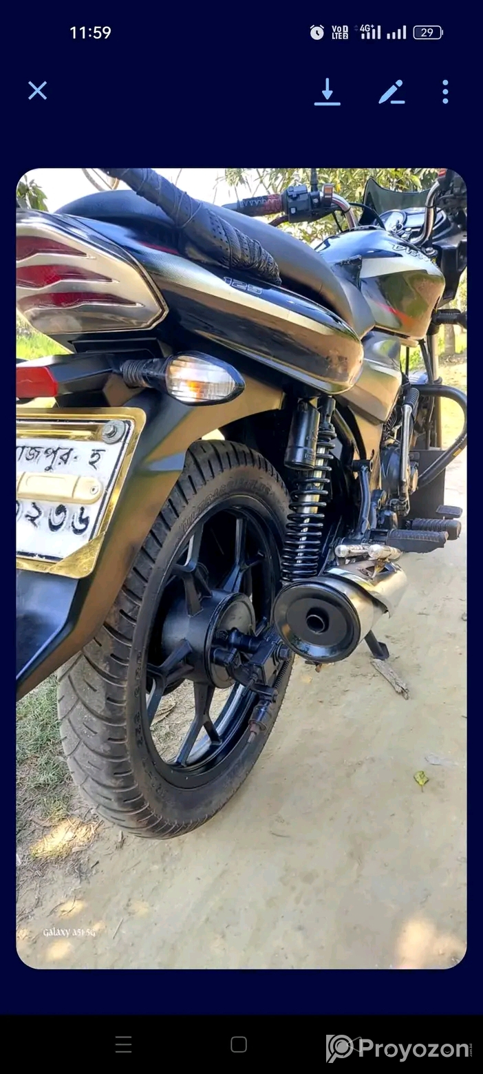 ডিসকভার ১২৫ ডেক্স ডিজিটাল মিটার