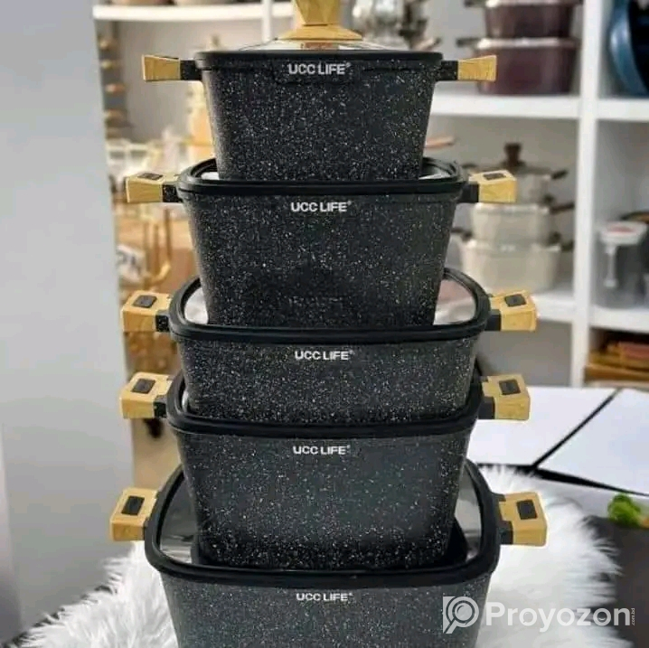 ৪৫ পিসের ননস্টিক কুকিং সেট