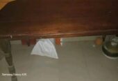 সেগুন কাঠের ডাইনিং টেবিল বিক্রি হবে।