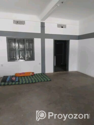 একতলা বিশিষ্ট একটি সিঙ্গেল রুম ভাড়া দেওয়া হইবে