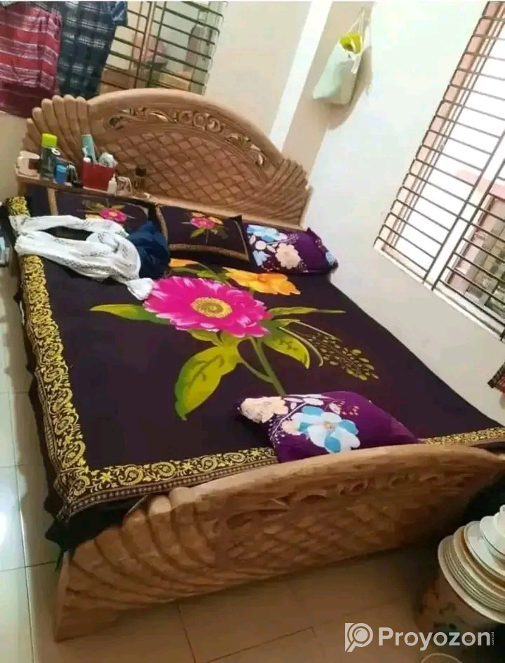 অরিজিনাল চিটাগাং সেগুন কাঠের খাট বিক্রয় হবে