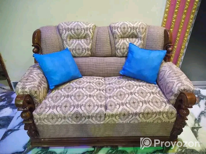 ৬ সিটের চিটাগং সেগুন কাঠের ভিক্টোরিয়ান সোফা