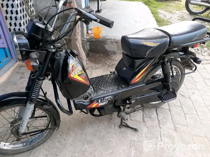 Scooter tvs Self Stand Bike Hobe