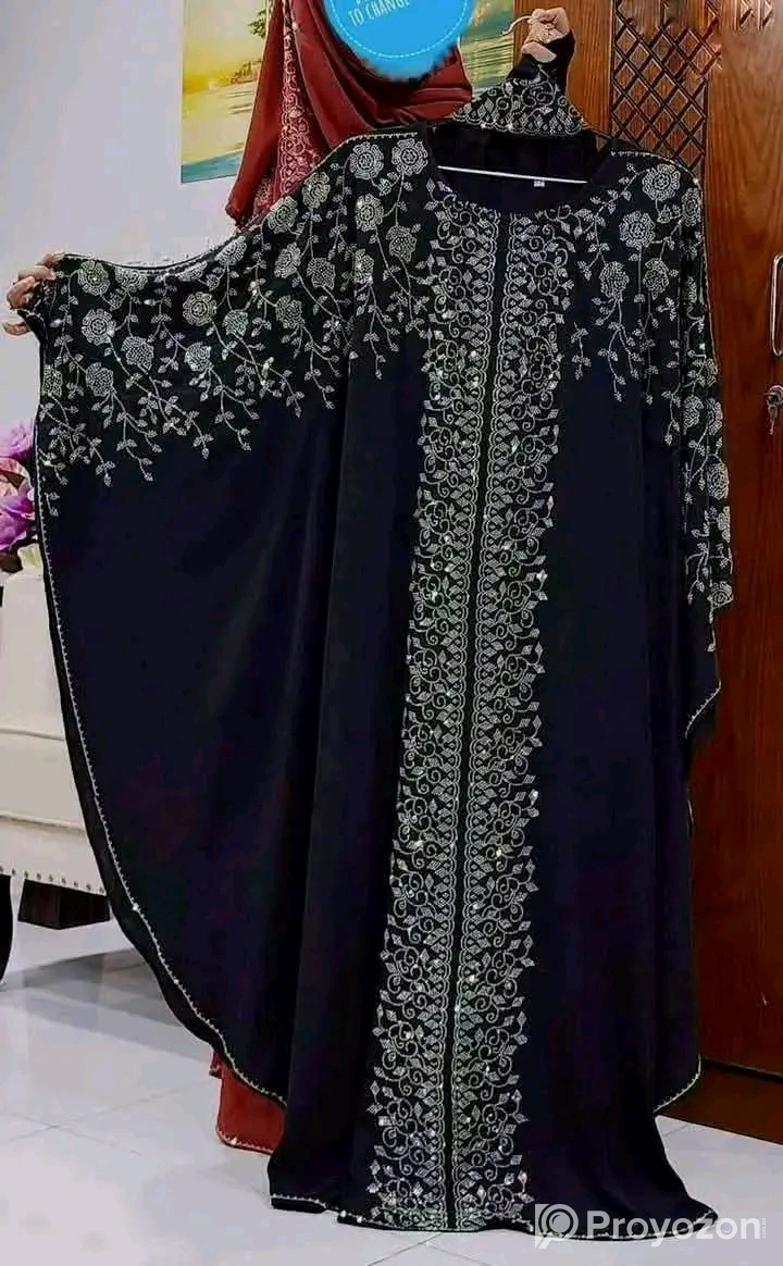 ইরানি স্টোন আবায়া বোরকা বিক্রি করা হবে