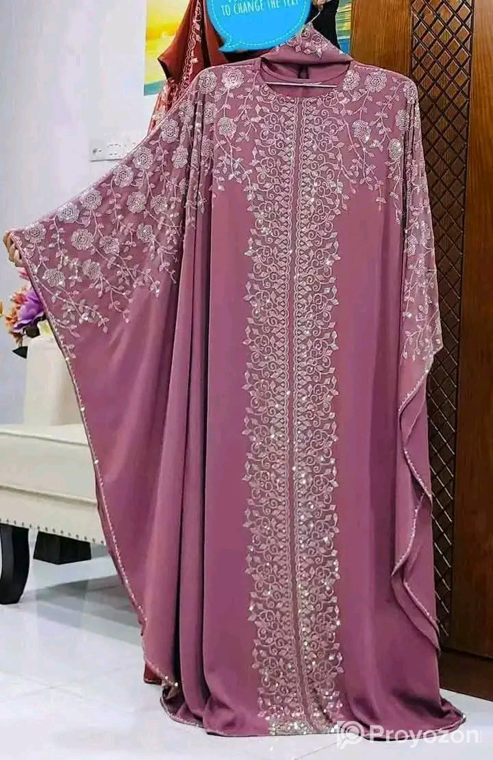 ইরানি স্টোন আবায়া বোরকা বিক্রি করা হবে