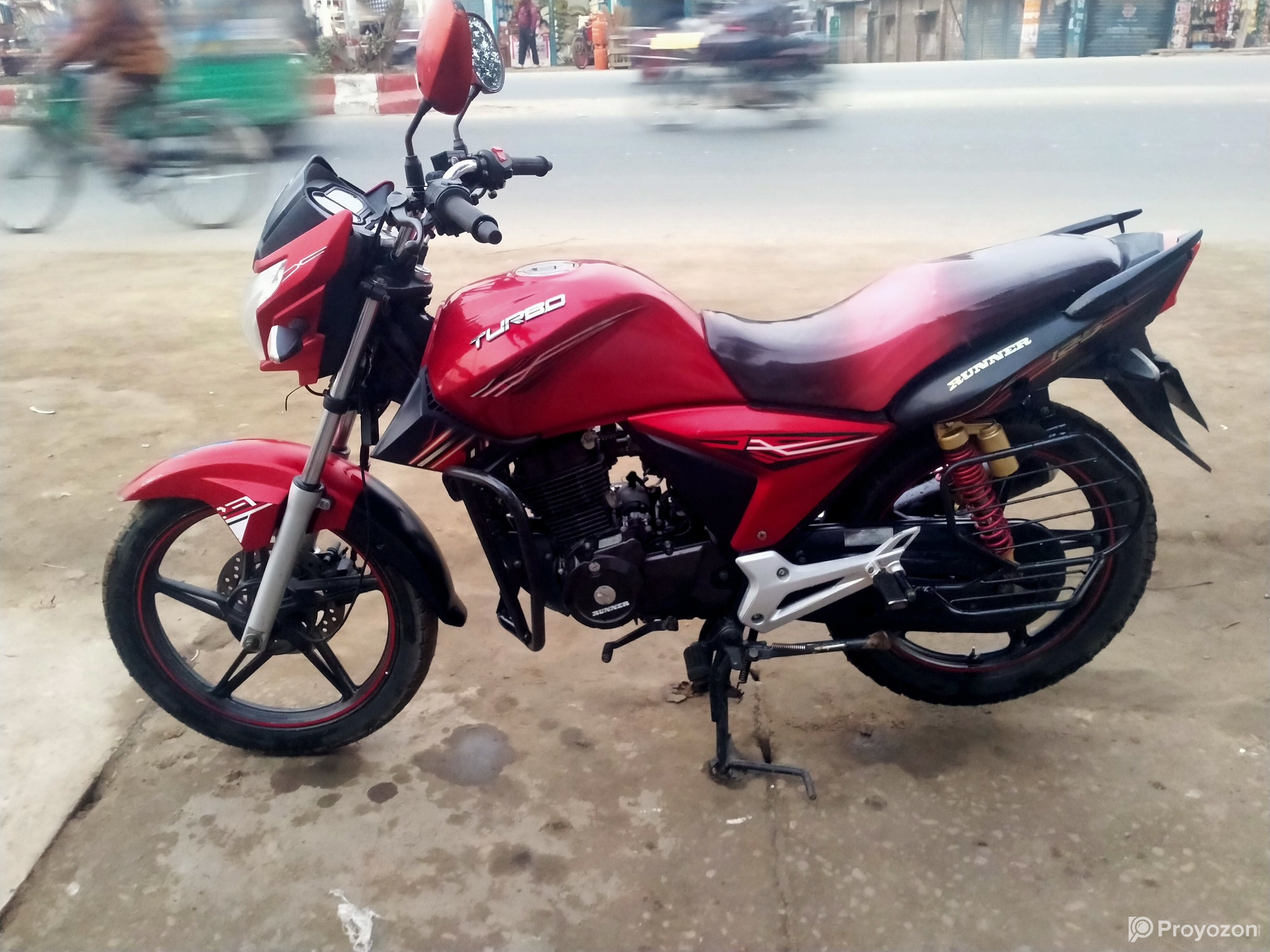 রানার টারবো ১২৫ সিসি বাইক বিক্রি করা হবে