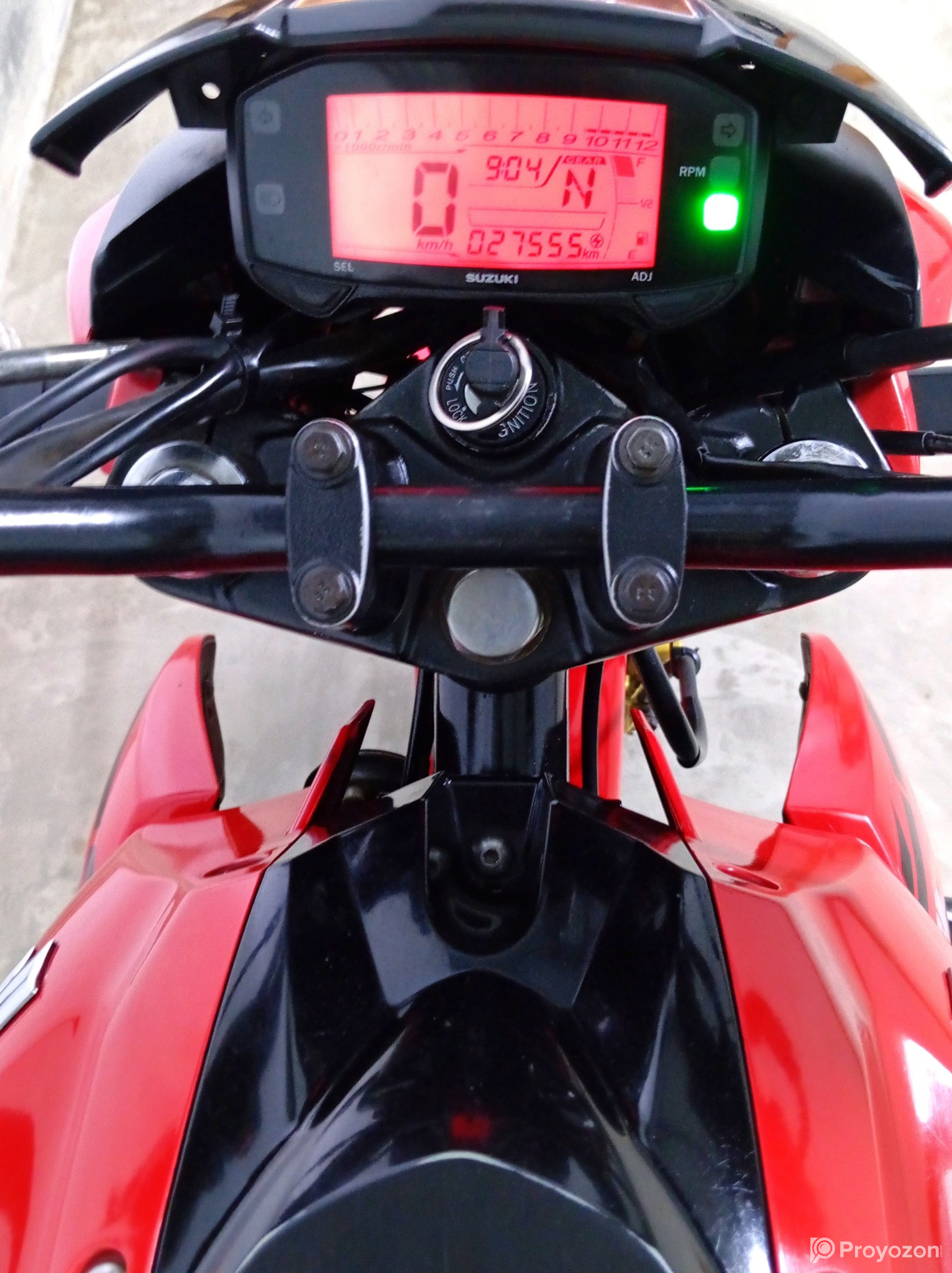 Gixxer monoton Single Disk 150 cc Model 2018