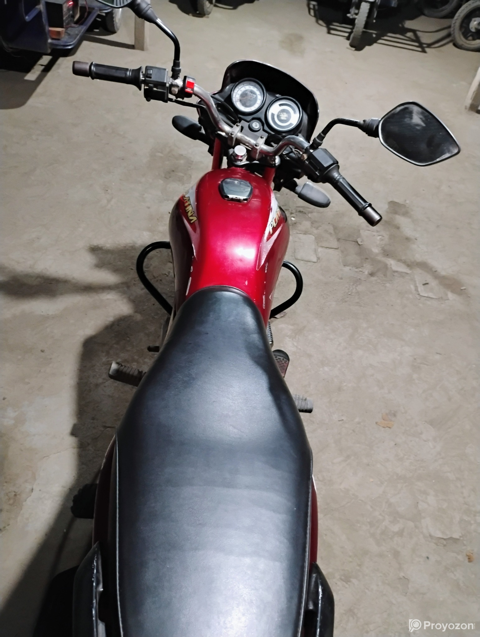 On test platina Es 100cc Bike for sell