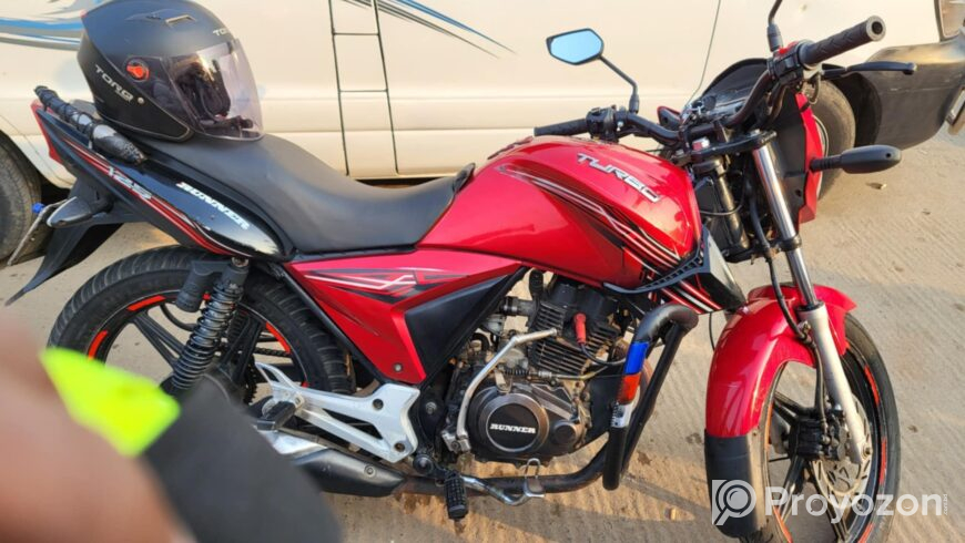 রানার টার্বো ১২৫ সিসি বাইক বিক্রি করব