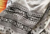 White and black three pich