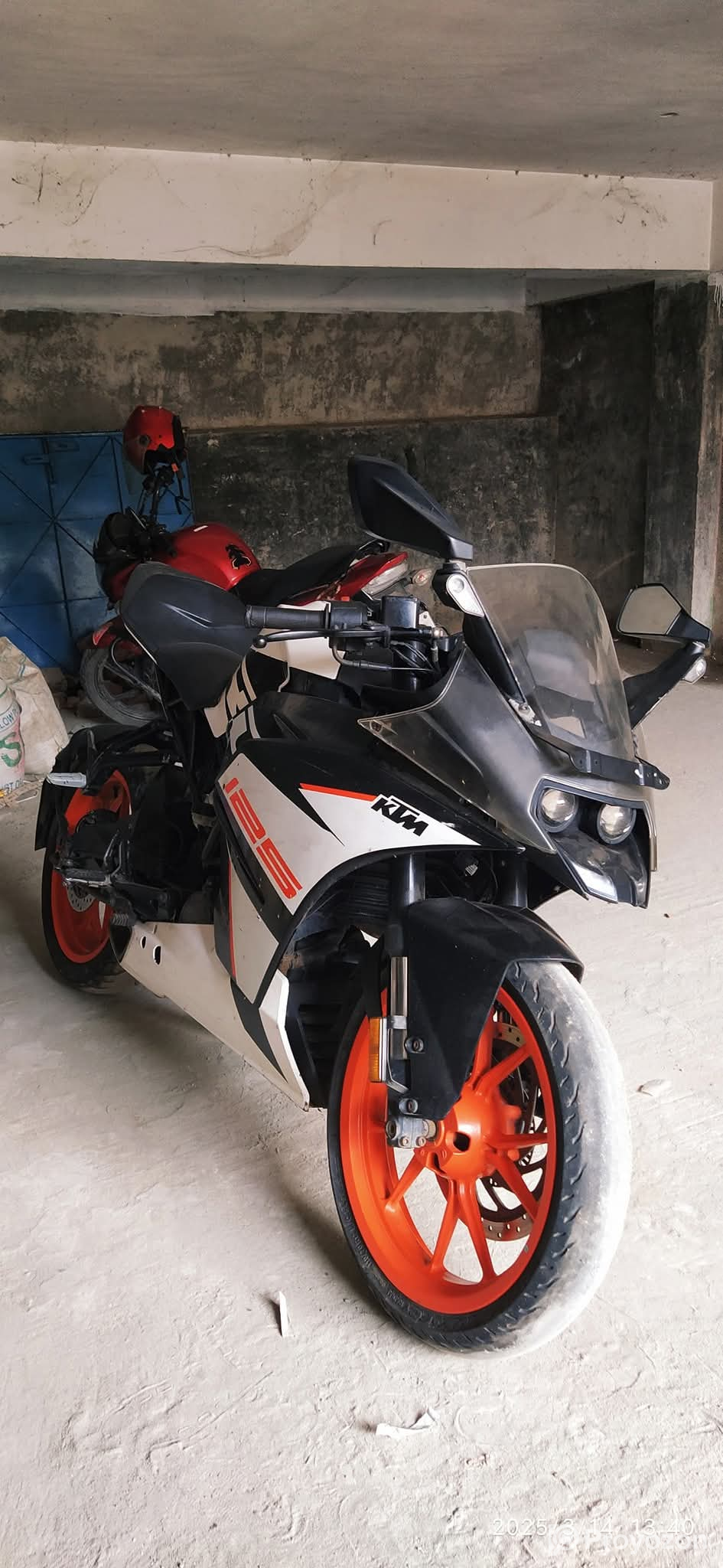KTM RC 125 new bike sell hobe