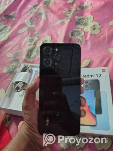 Redmi 12 phone ti  sell hobe