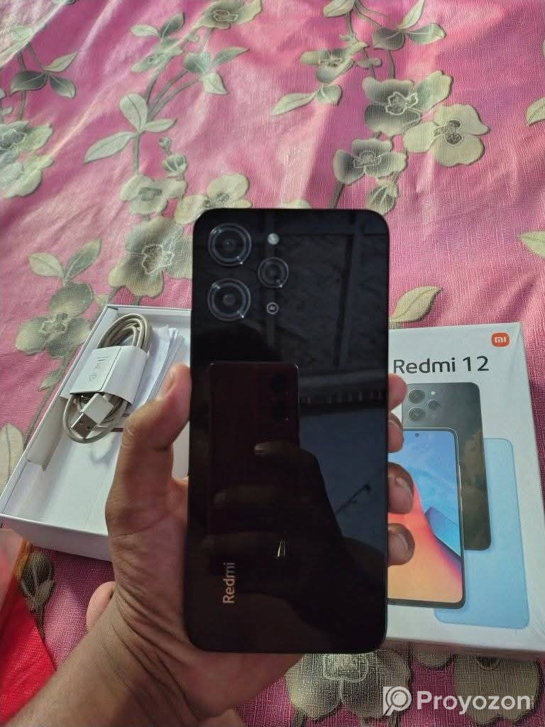 Redmi 12 phone ti  sell hobe