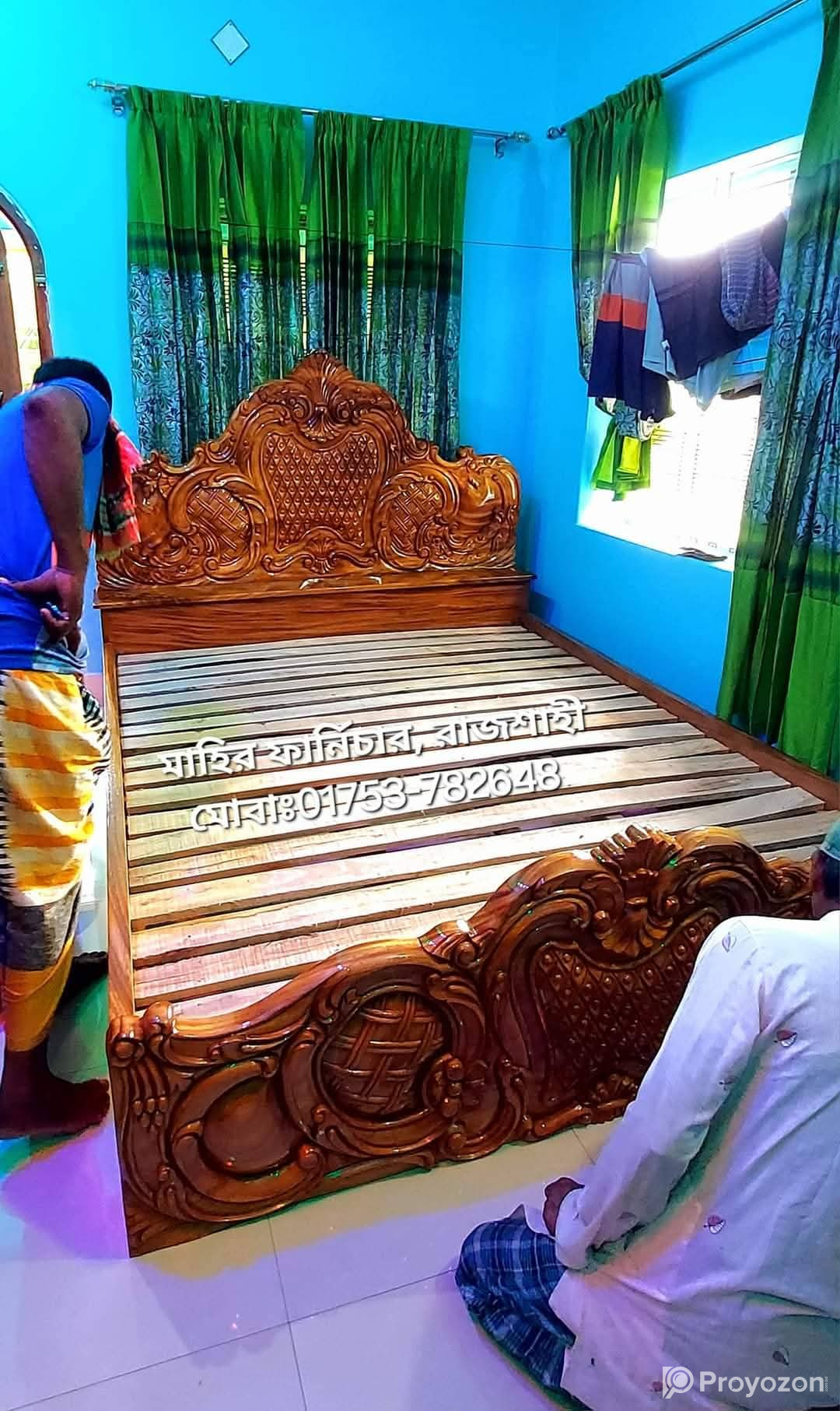 জোড়াবিহীন খাট (ঈদের রেডি স্টক)