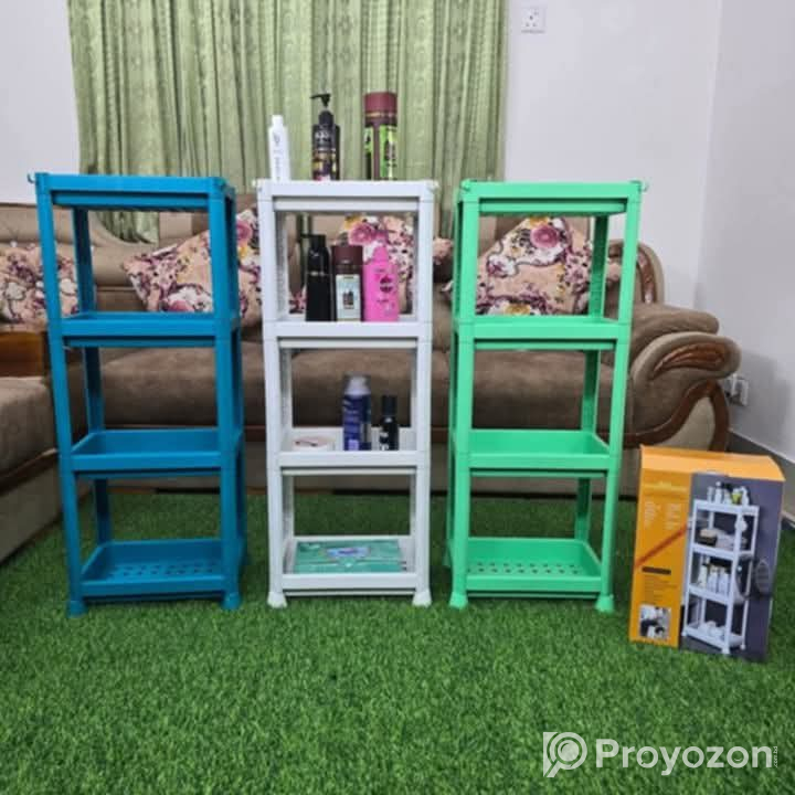 4 Tiers rectangular storage rack.