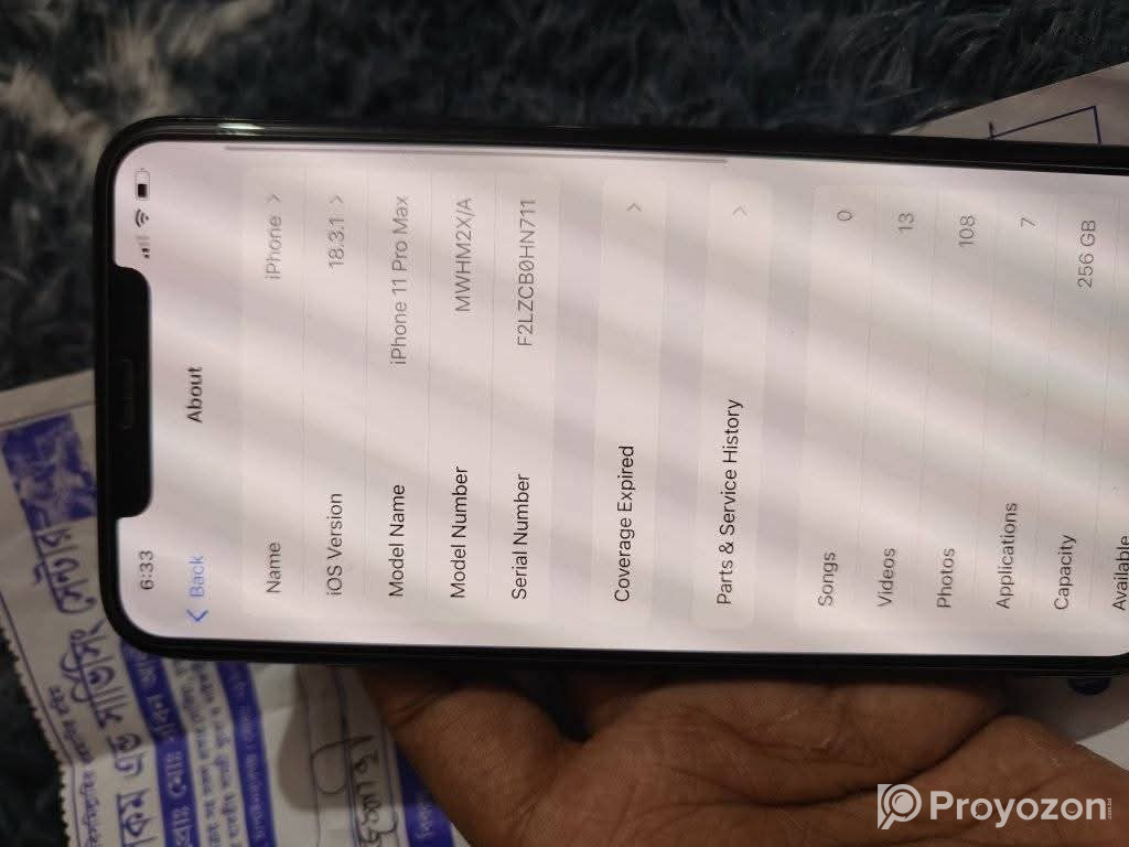 American variant 11 pro max sell hobe