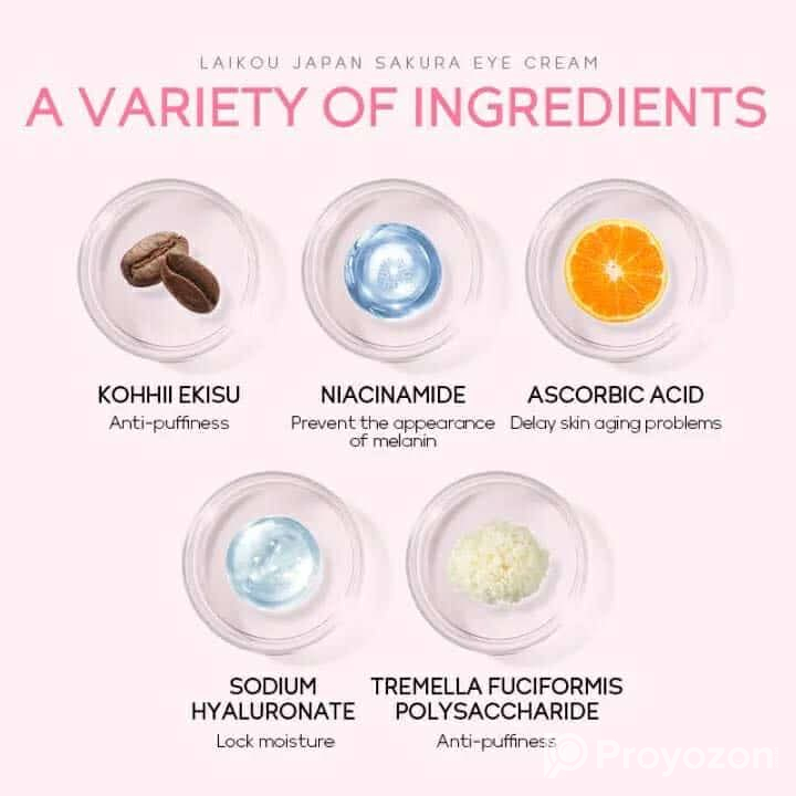 Japan sakura eye cream