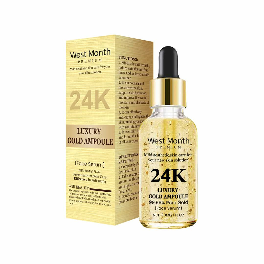 24k gold serum