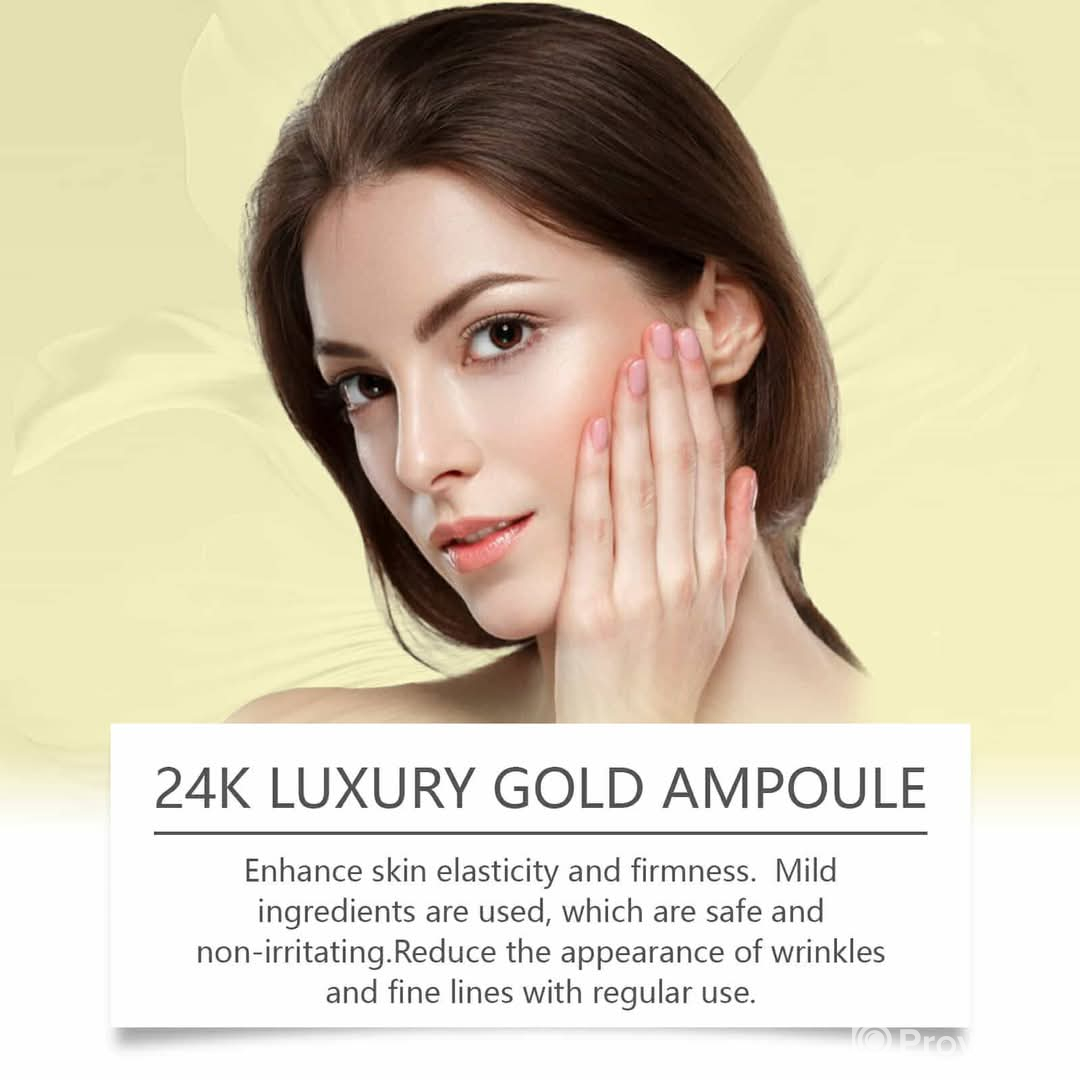 24k gold serum