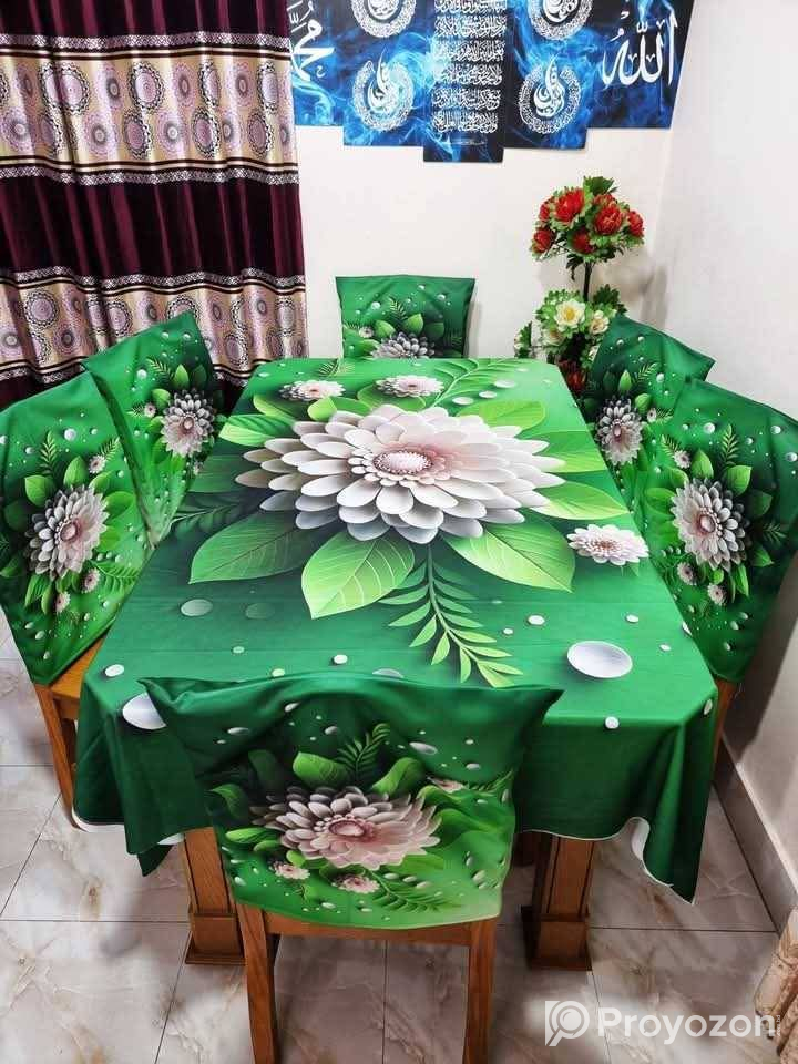 ঈদ উপলক্ষে ৭ পিসের টেবিল ম্যাট এর সেট বিক্রি হচ্ছে