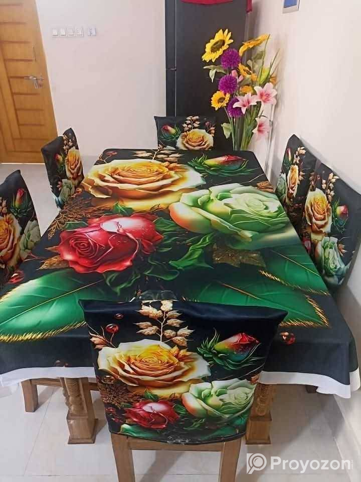 ঈদ উপলক্ষে ৭ পিসের টেবিল ম্যাট এর সেট বিক্রি হচ্ছে