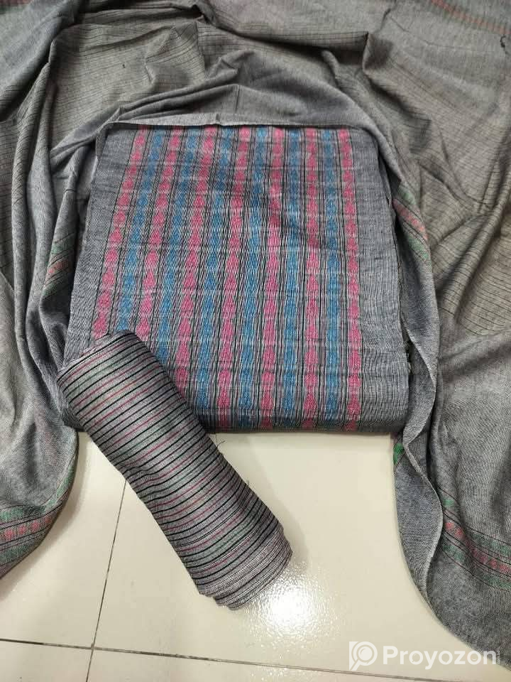 কারখানার দামে আড়ং তাতঁ থ্রি পিচ