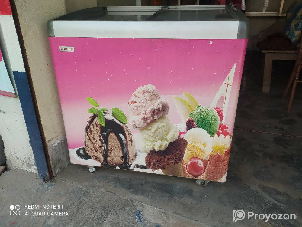 আইসক্রিম ফ্রিজ বিক্রয় করা হবে
