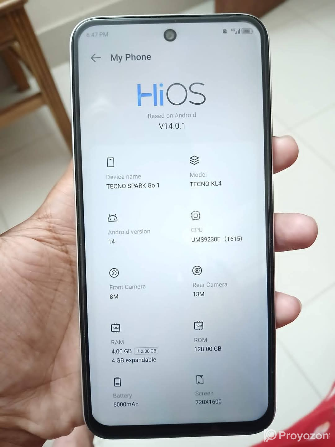 Tecno Spark Go 1 for sell