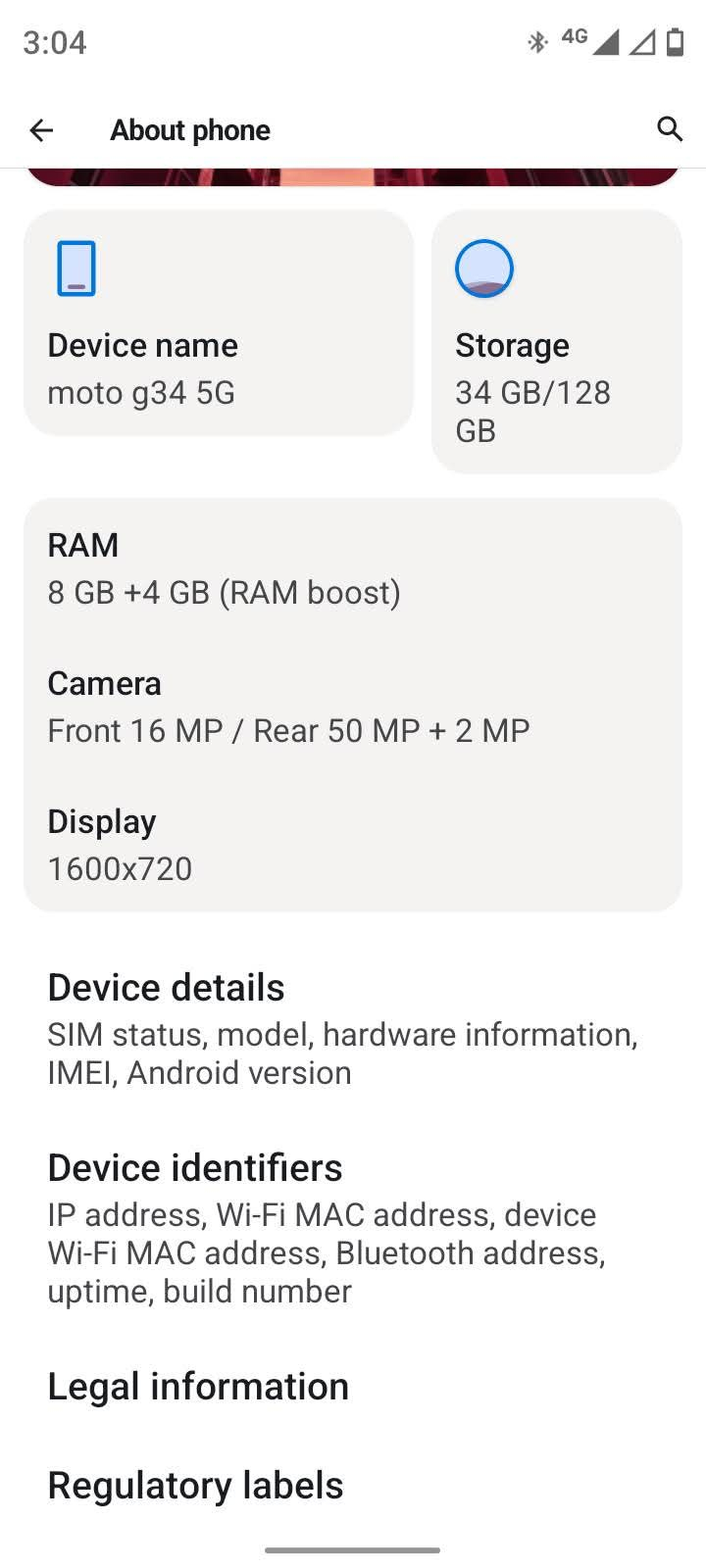 Sell post Moto g34 sell deoya hobe