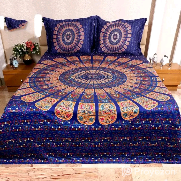 বিছানার চাঁদর হোম ডেলিভারি দেওয়া হয়