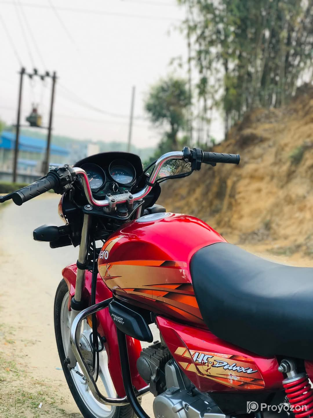 New motorcycle giveing sell