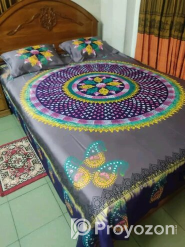 বিছানার চাঁদর হোম ডেলিভারি দেওয়া হয়