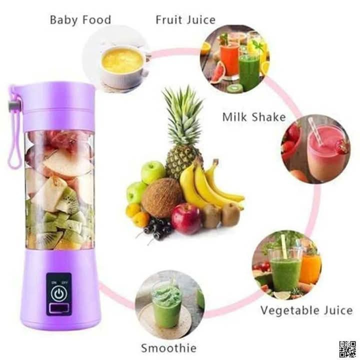 ফ্রেশ ফলের ফ্রেশ জুস খেতে ব্যবহার করুন রিচার্জেবল জুস ব্লেন্