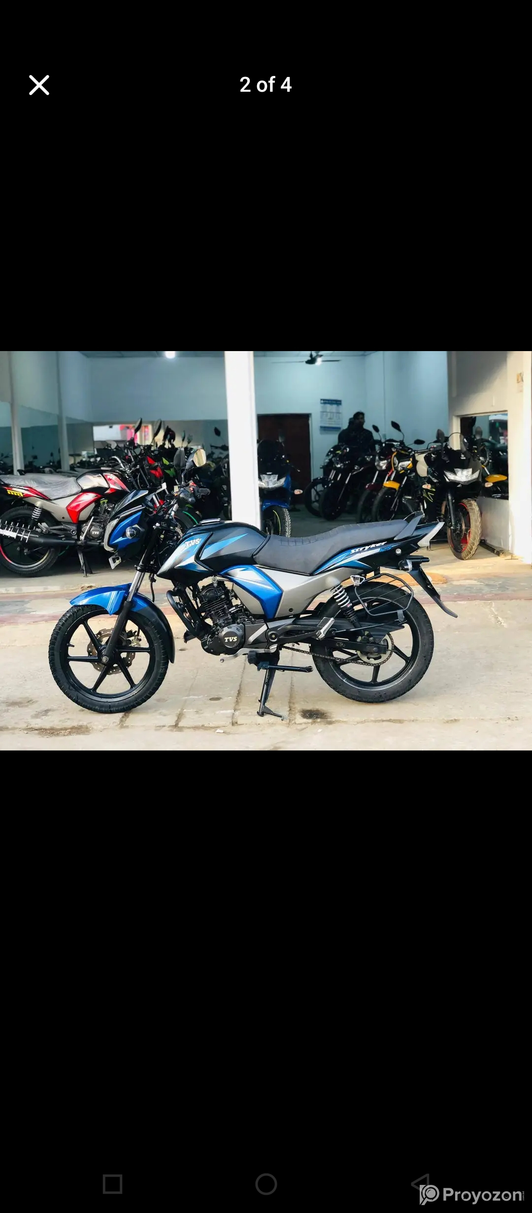 Tvs Stryker 125 Cc bike sell post