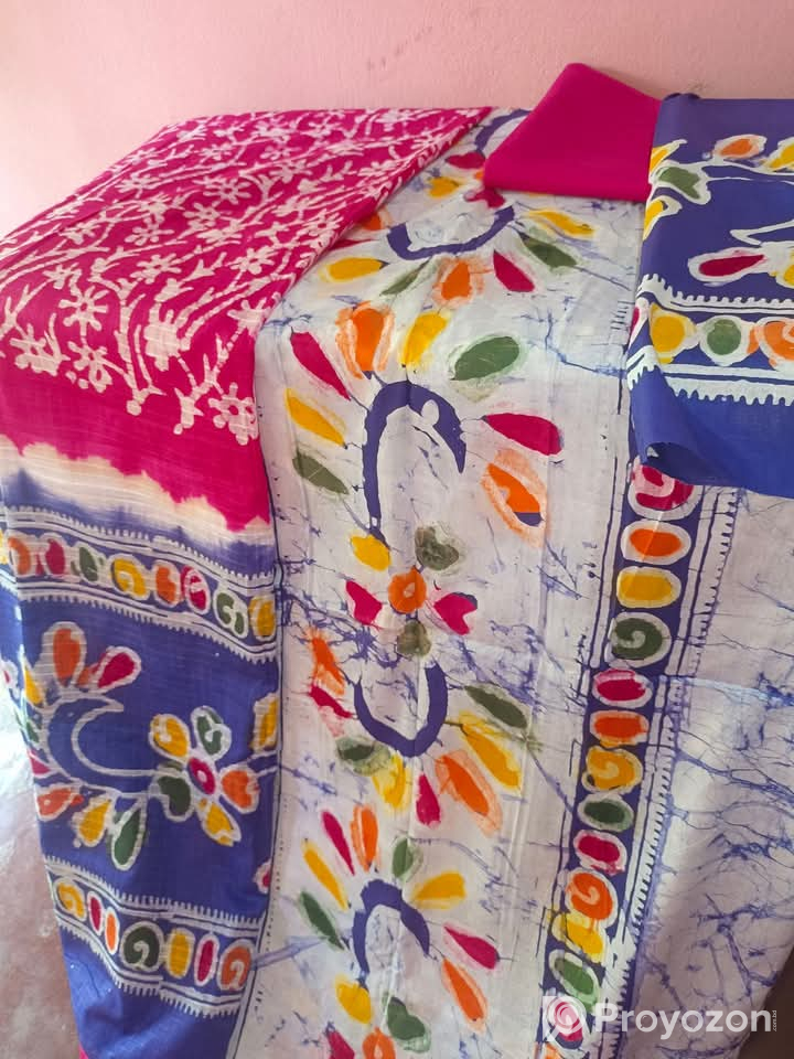 নতুন ডিজাইনের হাই কোয়ালিটি বাটিক থ্রিপিস