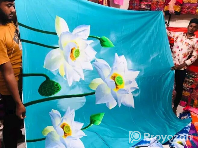বিছানার চাঁদর হোম ডেলিভারি দেওয়া হয়