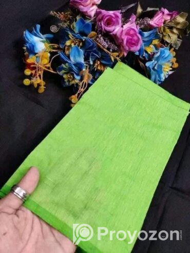 হাফ সিল্ক থান শাড়ি for sell