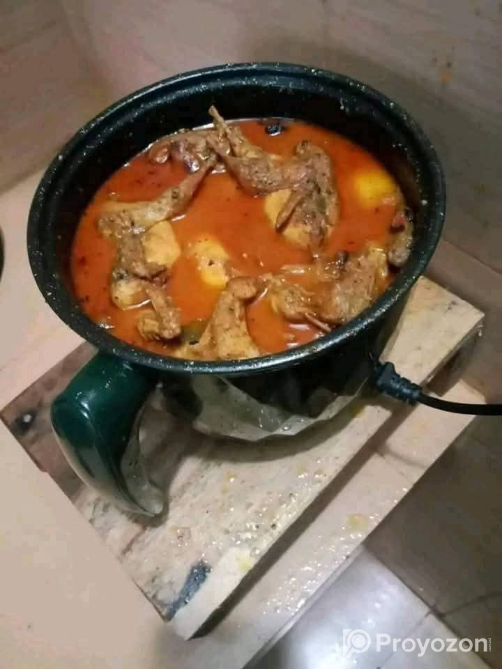 Double Layer Non-stick Cooking pot Mini Rice Cooker