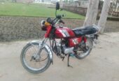 মোটরসাইকেলটি বিক্রি করা হবে।