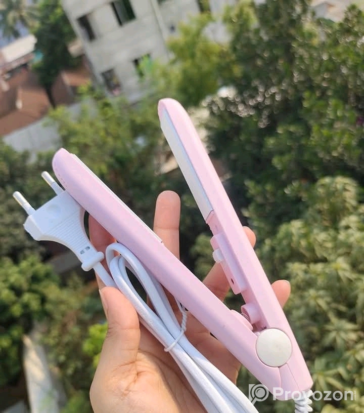 Mini hair Straightener and curler sell kora hbe