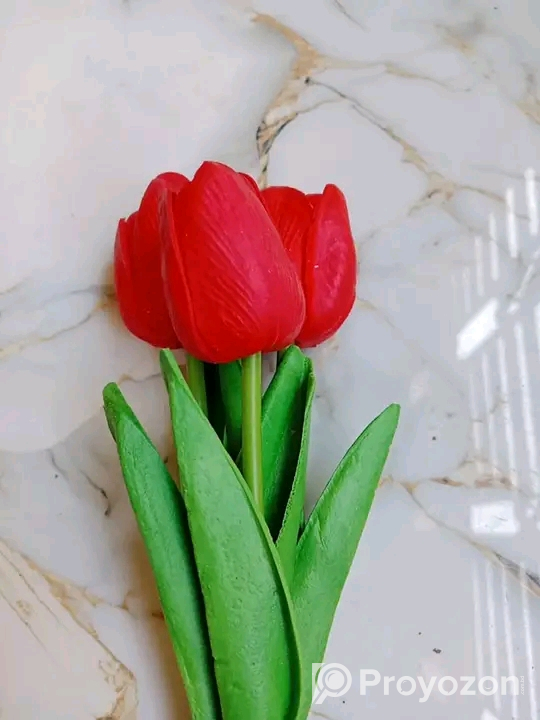 অরজিনাল চায়না আর্টিফিশিয়াল টিউলিপ ফুল বিক্রি করা হবে