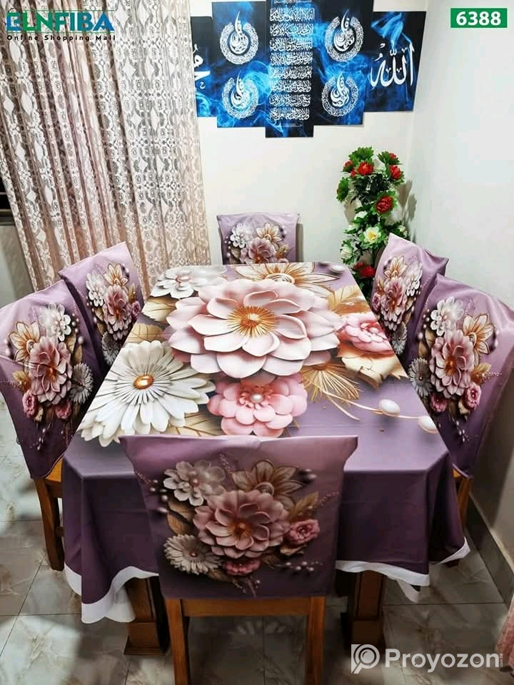 বিভিন্ন ধরনের ডাইনিং কভার সেট বিক্রি করা হয়।