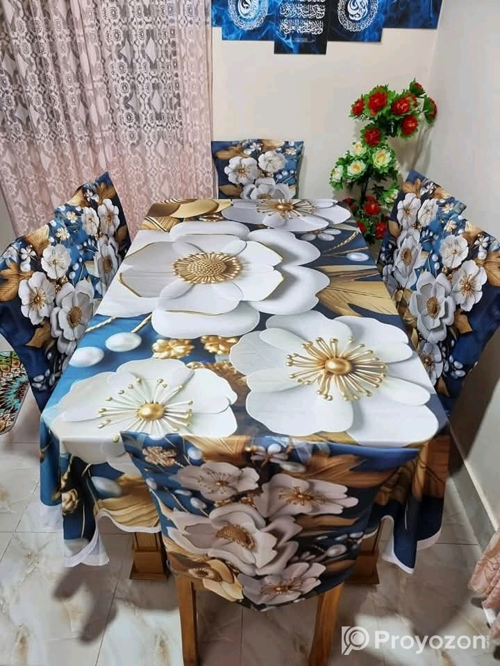 বিভিন্ন ধরনের ডাইনিং কভার সেট বিক্রি করা হয়।